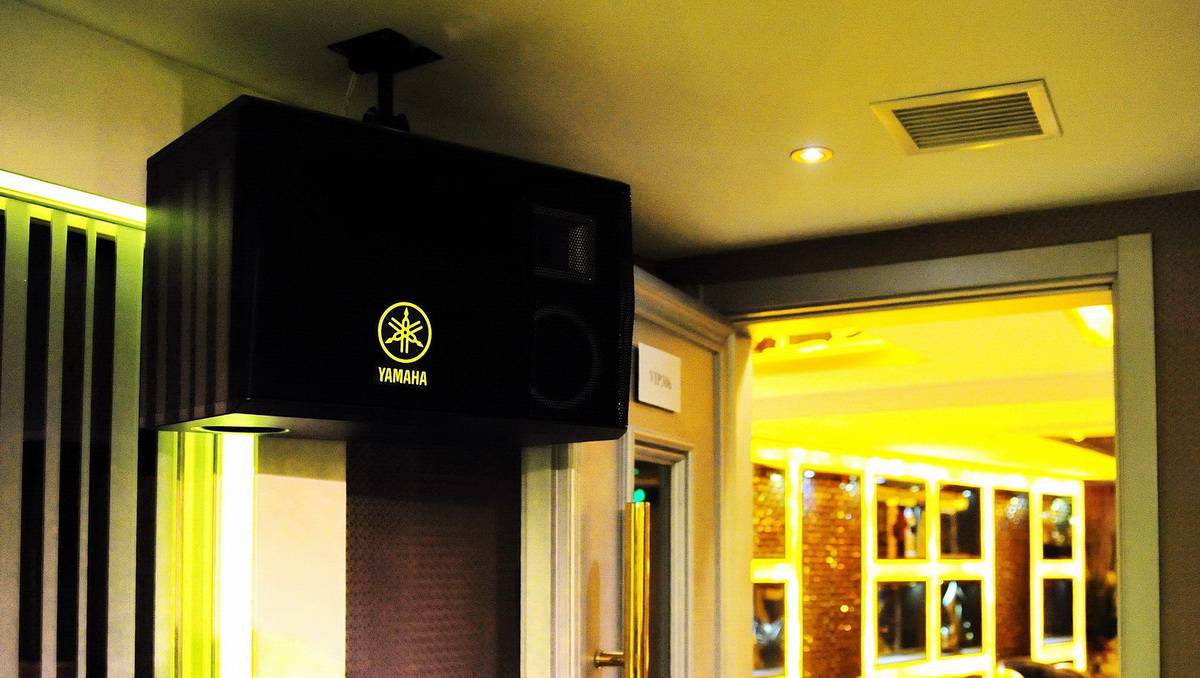 强强北京国际商务酒店——日博集团高端KMS-2500音箱的酒店KTV运用