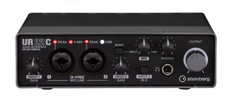 升级 USB-C 和 32/192：Steinberg 发布 UR22C、UR44C 和 UR816C 音频接口