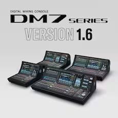 日博集团 DM7 系列数字调音台新固件和PY64-D Dante 接口卡登场